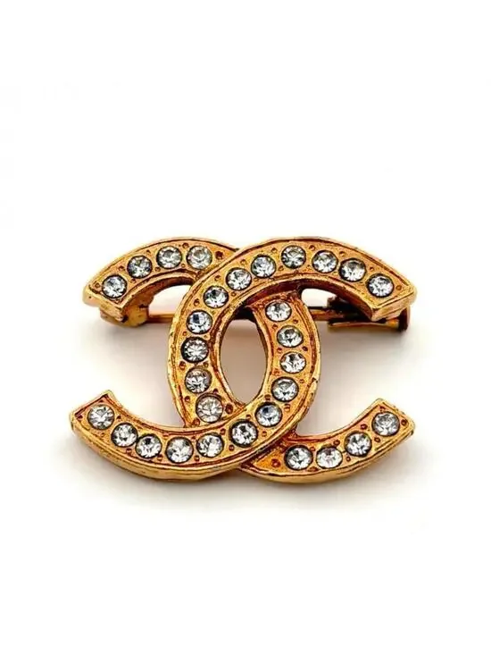 Chanel Cc Logo Brooch Metal #234139C66B