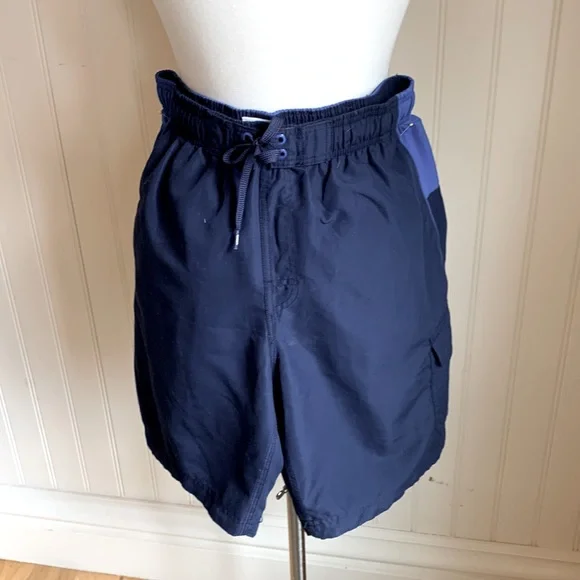 Men’s Navy Speedo Swim Trunks