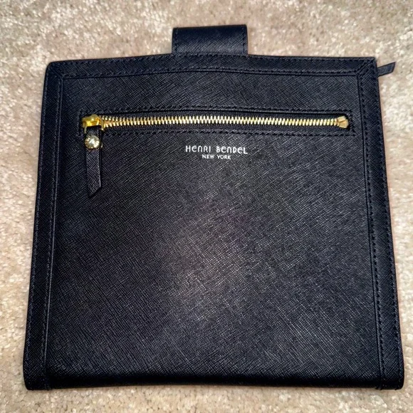 Henri Bendel West 57th Jewelry‎ Case Saffiano Leather Travel Organizer