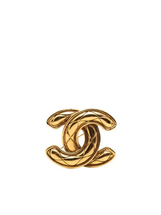 Chanel Cc Logo Brooch Metal #261274C92B