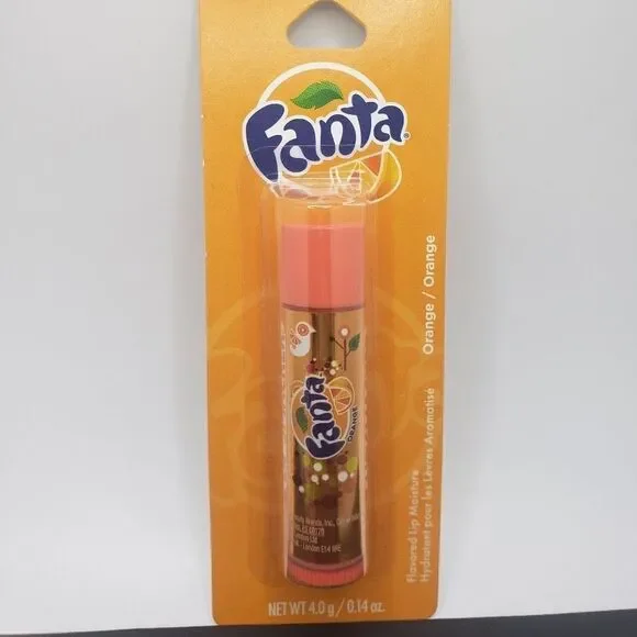 Orange Fanta lip smacker lip balm