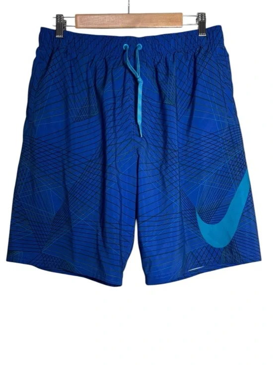 Nike Royal Blue Shorts with Teal Accents