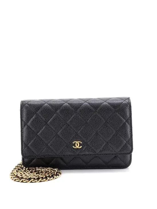 Chanel Wallet On Chain Quilted Caviar #277220C43B