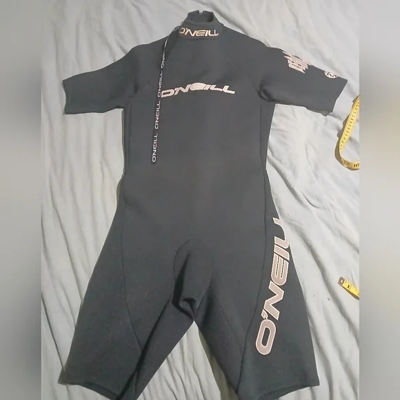 O'Neill Black Rash‎ Guard Swim Top
