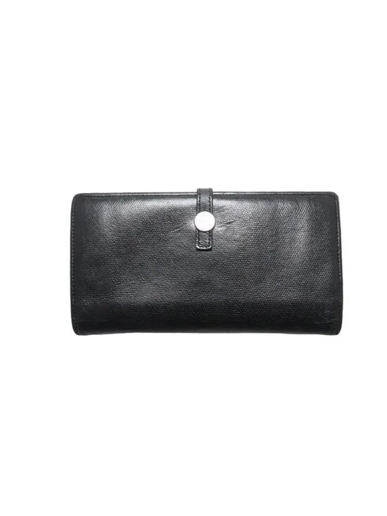 Chanel Leather Wallet Black