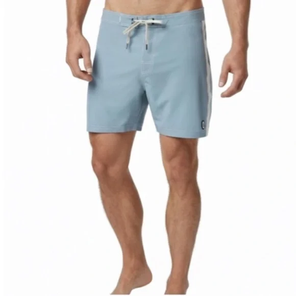 Vuori “Puerto” Boardshort In Neptune Size 34 Excellent Condition!