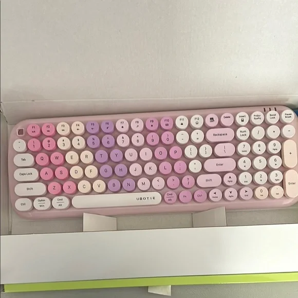 Vibrant Yellow and Red Keyboard for Enhanced Typing