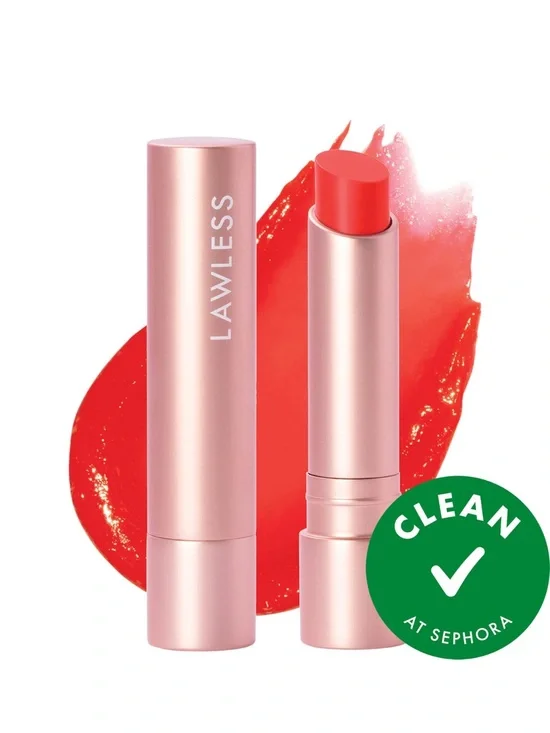 LAWLESS Tinted Balm Stick — Rose Metallic Pink Packaging