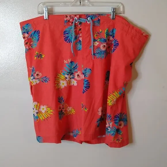 George men's size 3X floral swimsuit