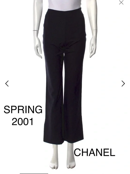 Chanel Black Dress Pants