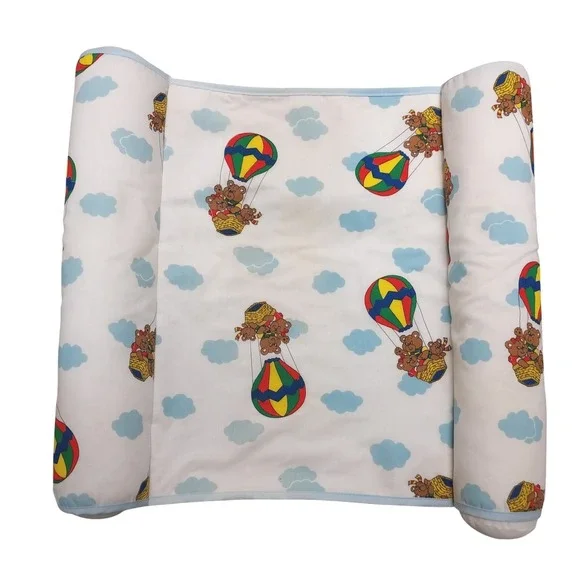 Tailored Baby‎ Inc Vintage Hot Air Balloon Teddy Bear Sleep Positioner Bolster