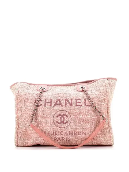 Chanel Deauville Tote Raffia With #206267C32B