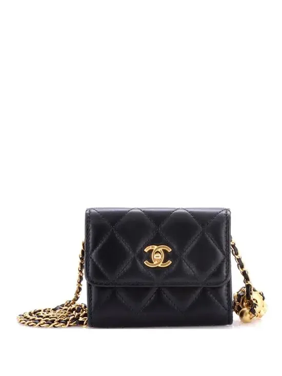Chanel Pearl Crush Card Holder With #239522C22B