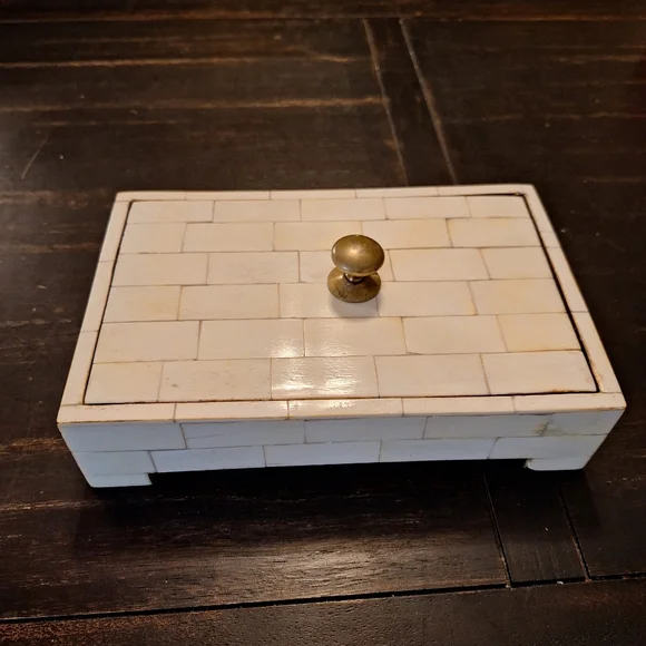 Bone and Brass Box