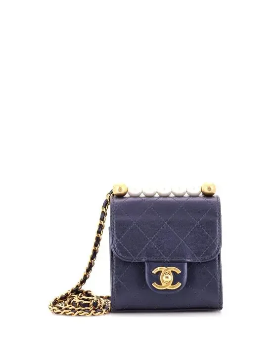 Chanel Chic Pearls Flap Clutch With #205149C28B