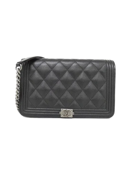 Chanel Boy Line Chain Wallet Shoulder