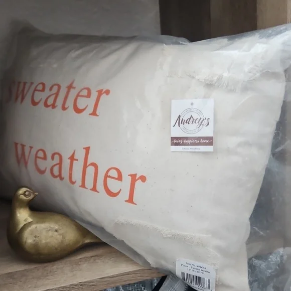 Audrey's Sweater Weather Pillow