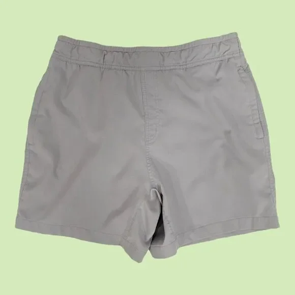 Mack Weldon Swim Trunks Mens L‎ Gray 6In Inseam