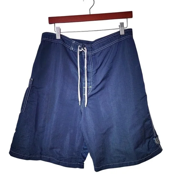 HAWAIIAN ISLAND CREATIONS 90s Surf Y2K Board Shorts SoCal surf 36‎