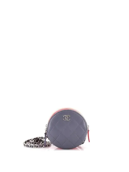 Chanel Round Compartment Clutch With #223907C21B