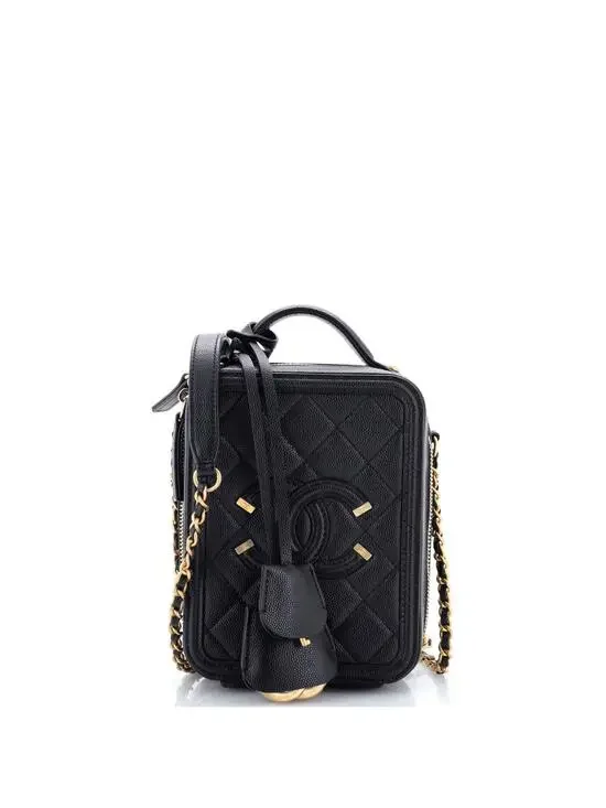 Chanel Filigree Vertical Vanity Case #233963C44B
