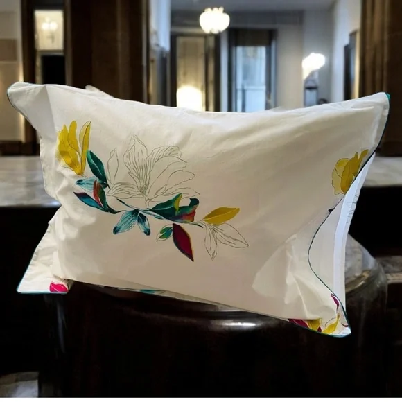 YVES DELORME PARIS FOUGUE Standard Pillow Sham FRANCE