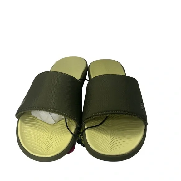NWT All in Motion Green Slides 5