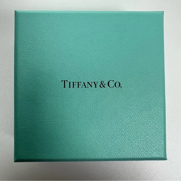 TIFFANY & CO. Empty Jewelry Box With Original Padding‎ Early 2000s Tiffany Blue
