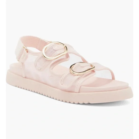 Steve Madden Metallic Silver Kids' Sandals