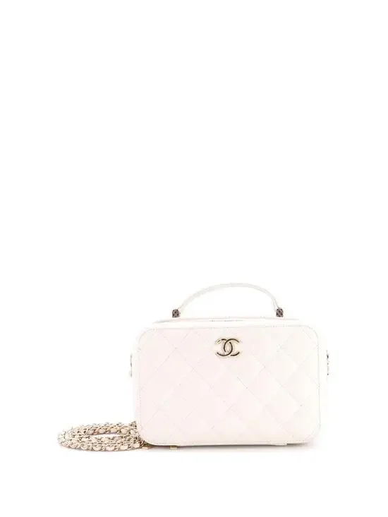 Chanel Cc Zip Around Top Handle Vanity #275625C34B