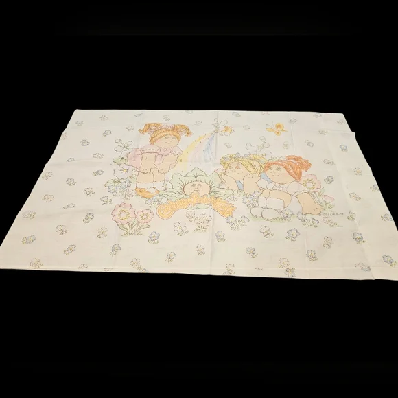 Vintage 1983 Cabbage‎ Patch Kids Pillowcase
