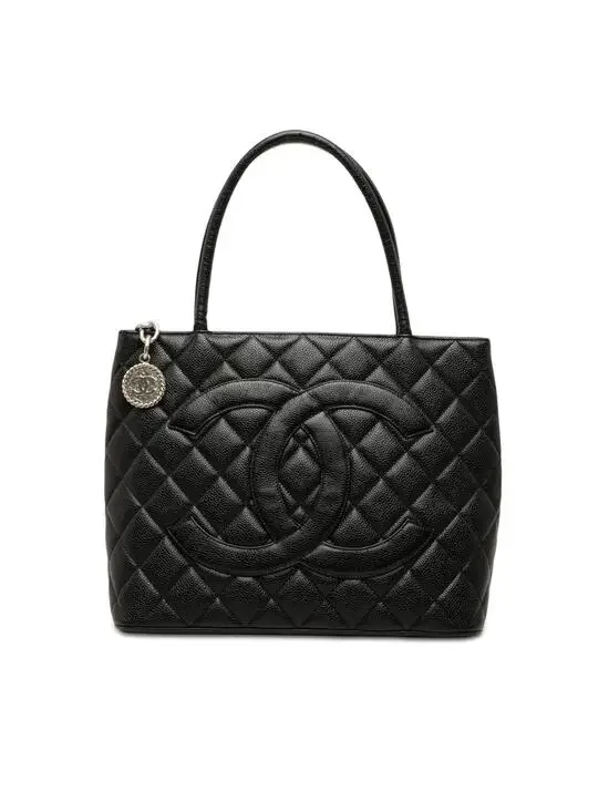 Chanel Caviar Medallion Tote Pre-Loved #290431C17B