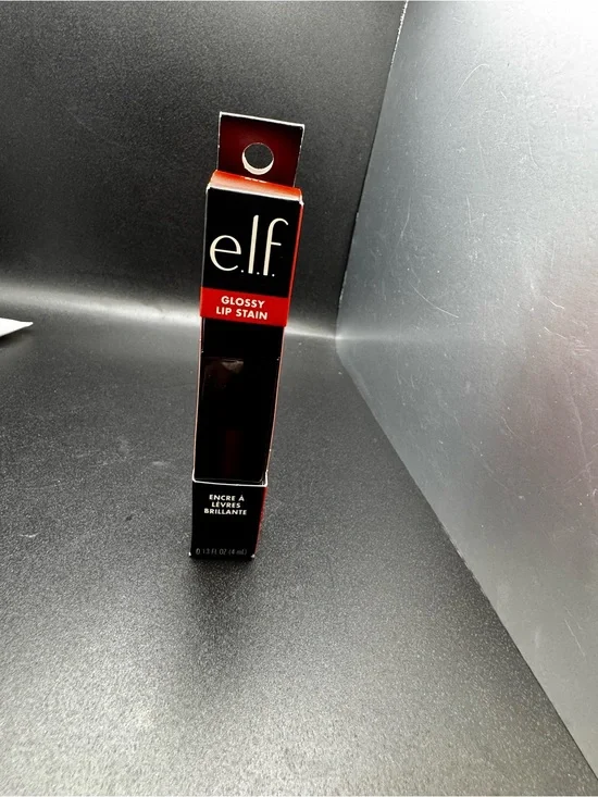 NWT e.l.f. Glossy Lip Stain - Fiery Red