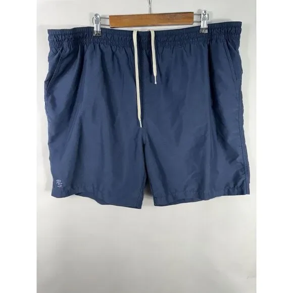 Reyn Spooner Men's XL Navy Blue Bathing Suit Swimming‎ Shorts