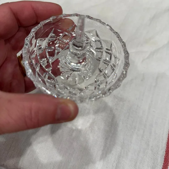 Clear Ring Holder Dish