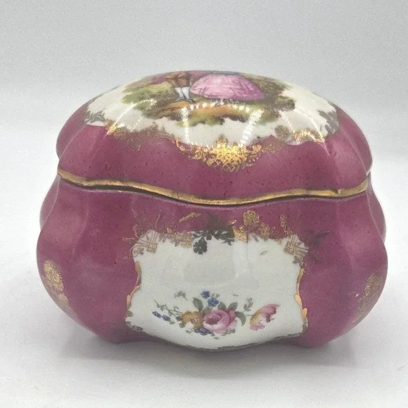 Exquisite Vintage Spanish Trinket Box‎