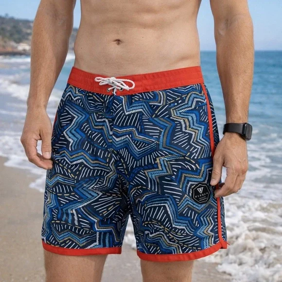 Vissla Mens 28 Board Shorts/Trunks Upcycled