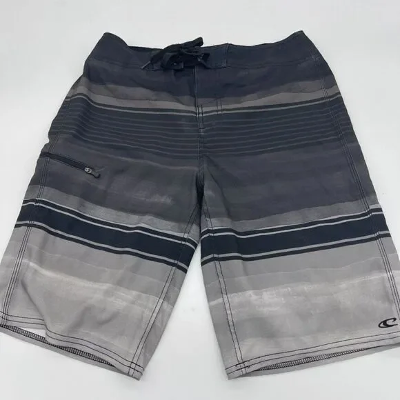 O’Neill Beach Trunks Shorts with Pockets Striped 16