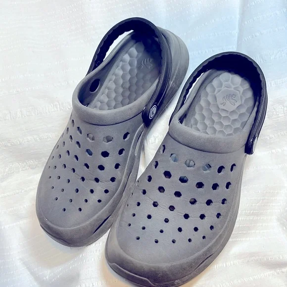 Joybees Kids Waterproof SANDALS Clogs J 5 Gray
