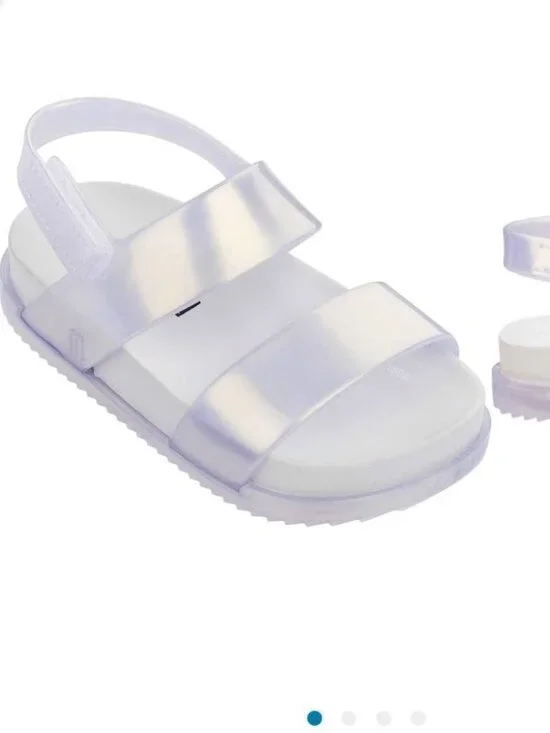 Mini Melissa Cosmic Sandals Silver