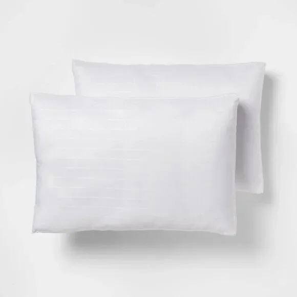 Room Essentials 2-Pack Overfilled Plush Bed Pillows Standard/Queen