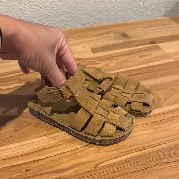 Kids Tan Sandals