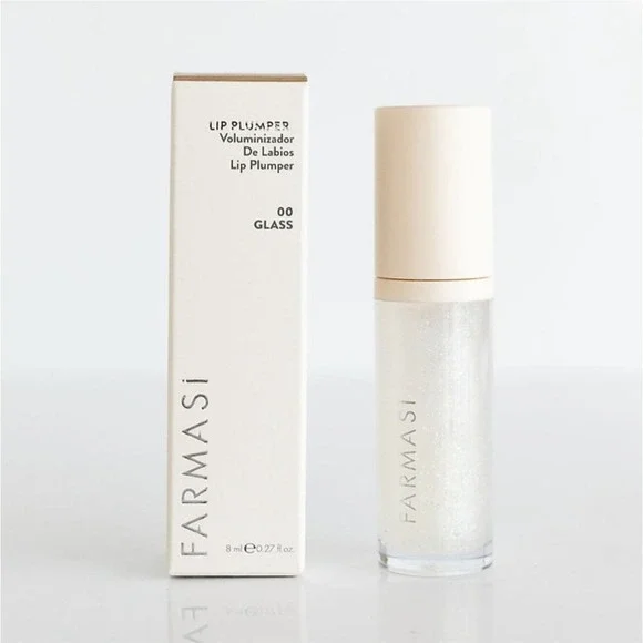 Farmasi‎ Lip Plumper Glass 00 NEW In Box, 0.27 fl oz Gloss Clear