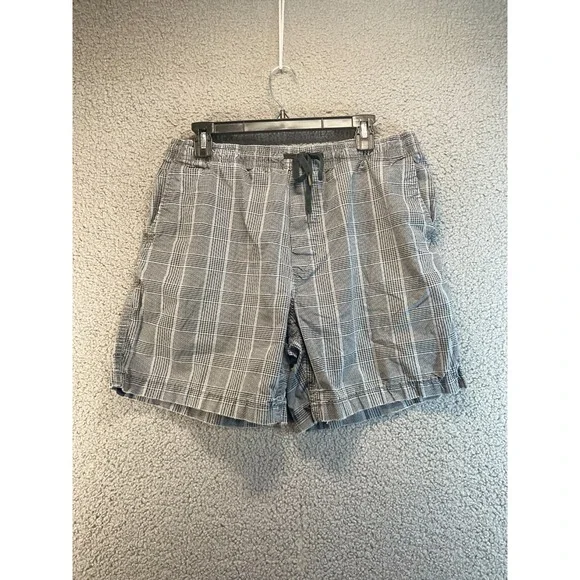 American Eagle Shorts  Mens Large ‎  Plaid Board Shorts Beach Surf