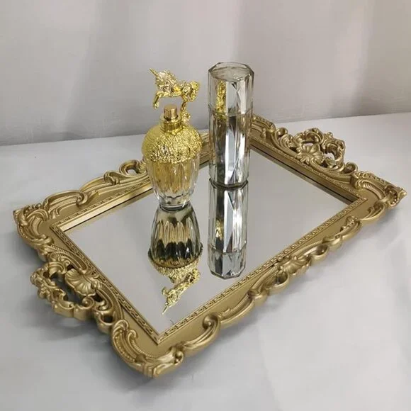Decorative mirror tray 9.3