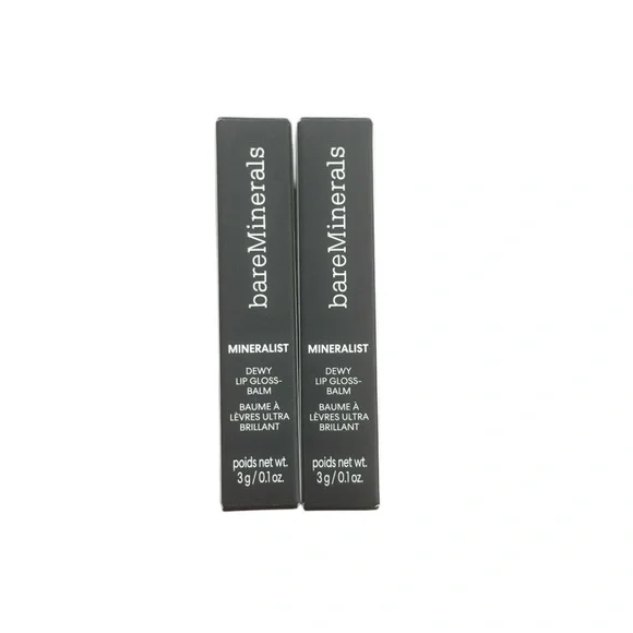 Bareminerals DEWY LIP GLOSS-BALM set. BRAND NEW