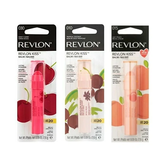 Revlon | Kiss Lip Balm set of three