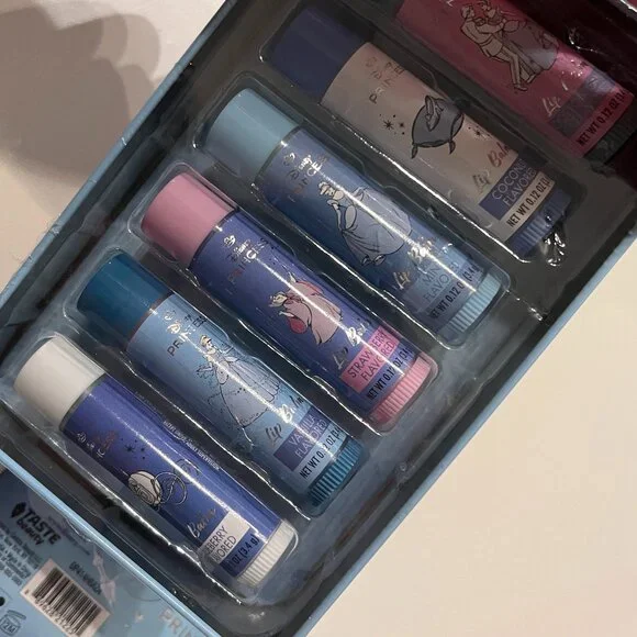 Lip Balm Set - Disney Princess‎ Cinderella Set in Tin (new/wa/x)