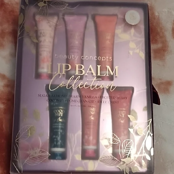 Beauty Concepts Lip Balm Collection - Set of 6 NWT