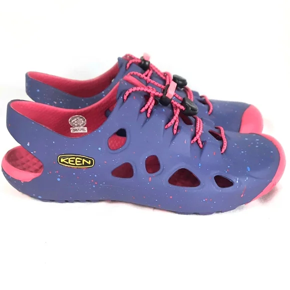 Keen Rio Girls Sandals Size 4 Purple Pink Outdoor Waterproof Water Shoes 1012701